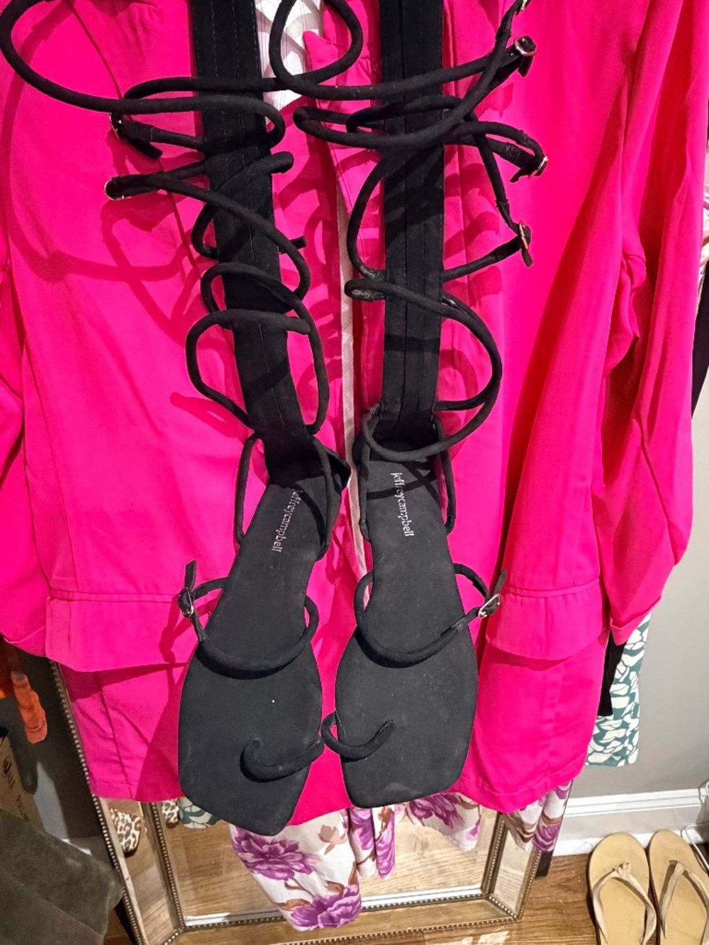 Jeffrey Campbell gladiator sandals